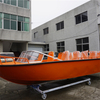 Barco con motor fueraborda de velocidad de aluminio