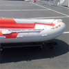 Barco inflable de pesca de aluminio con suelo de aluminio
