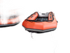 Barco inflable de PVC de 430cm y 14,3 pies con motor de 20HP