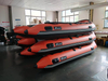 Barco inflable de PVC de 430cm y 14,3 pies con motor de 20HP